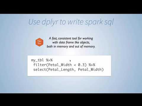 Sparklyr: Using Spark with RMarkdown | RStudio Webinar - 2016