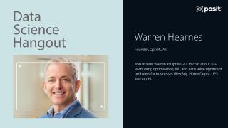 Warren Hearnes @ OptiML AI | Data Science Hangout