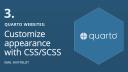 Quarto Websites 3: Customize appearance with CSS/SCSS | Emil Hvitfeldt | Posit