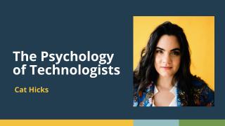 The Psychology of Technologists  (Cat Hicks, Catharsis Consulting) | posit::conf(2025)