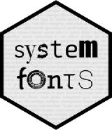 systemfonts